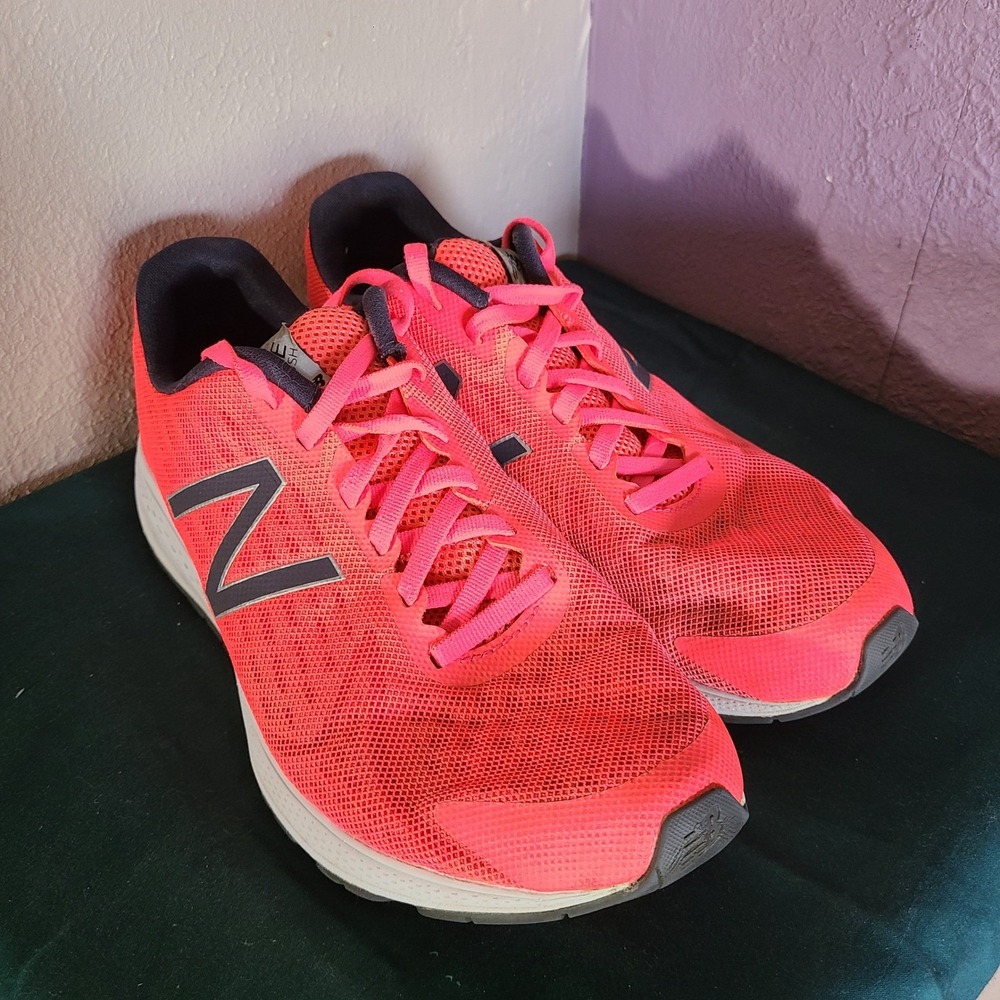 New Balance Vazee Rush v2 Women Size 9 Pink Orange Running Shoes WRUSHPK2